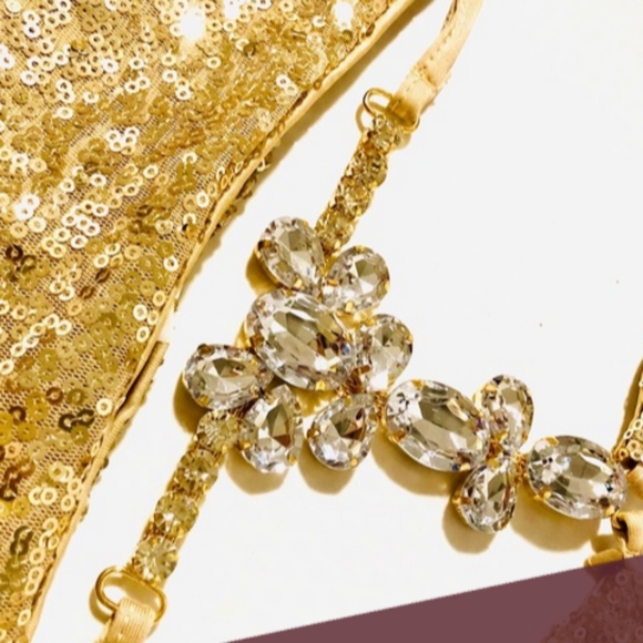 gold bikini - Picture 1 of 2